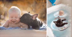 Dog And Baby Born On The Same Day Do Everything Together